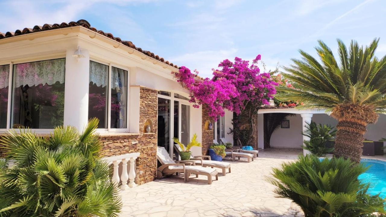 Villa Provencale A Sainte Maxime, Golf De Saint Tropez Exteriér fotografie