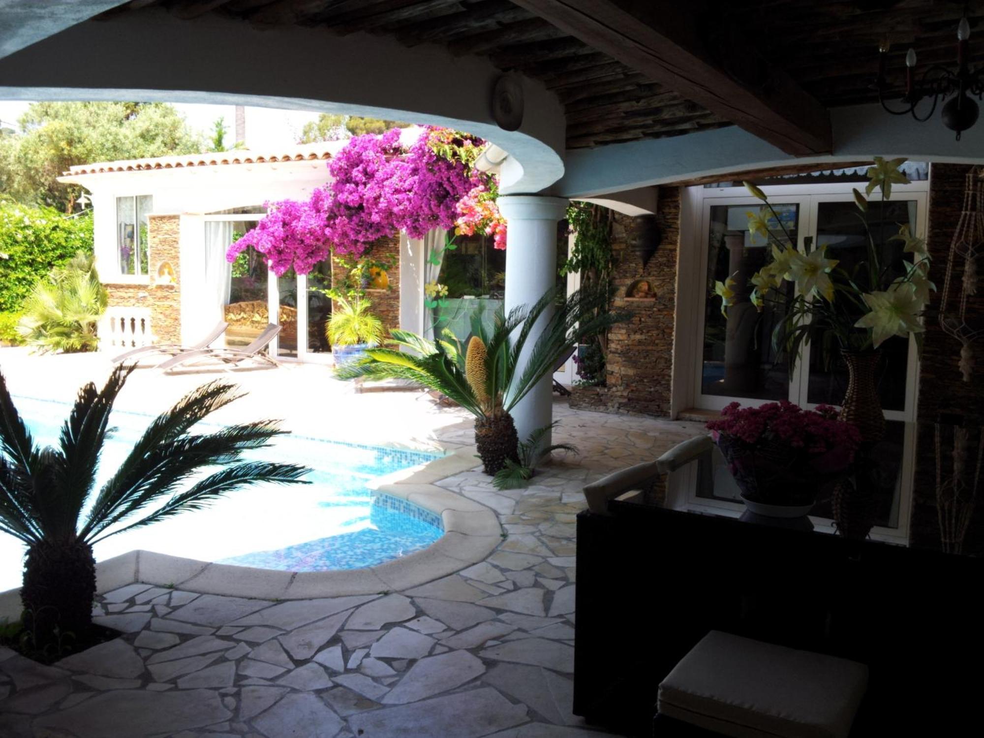 Villa Provencale A Sainte Maxime, Golf De Saint Tropez Exteriér fotografie